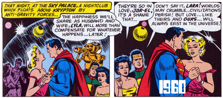 Superman's Return to Krypton, 1960